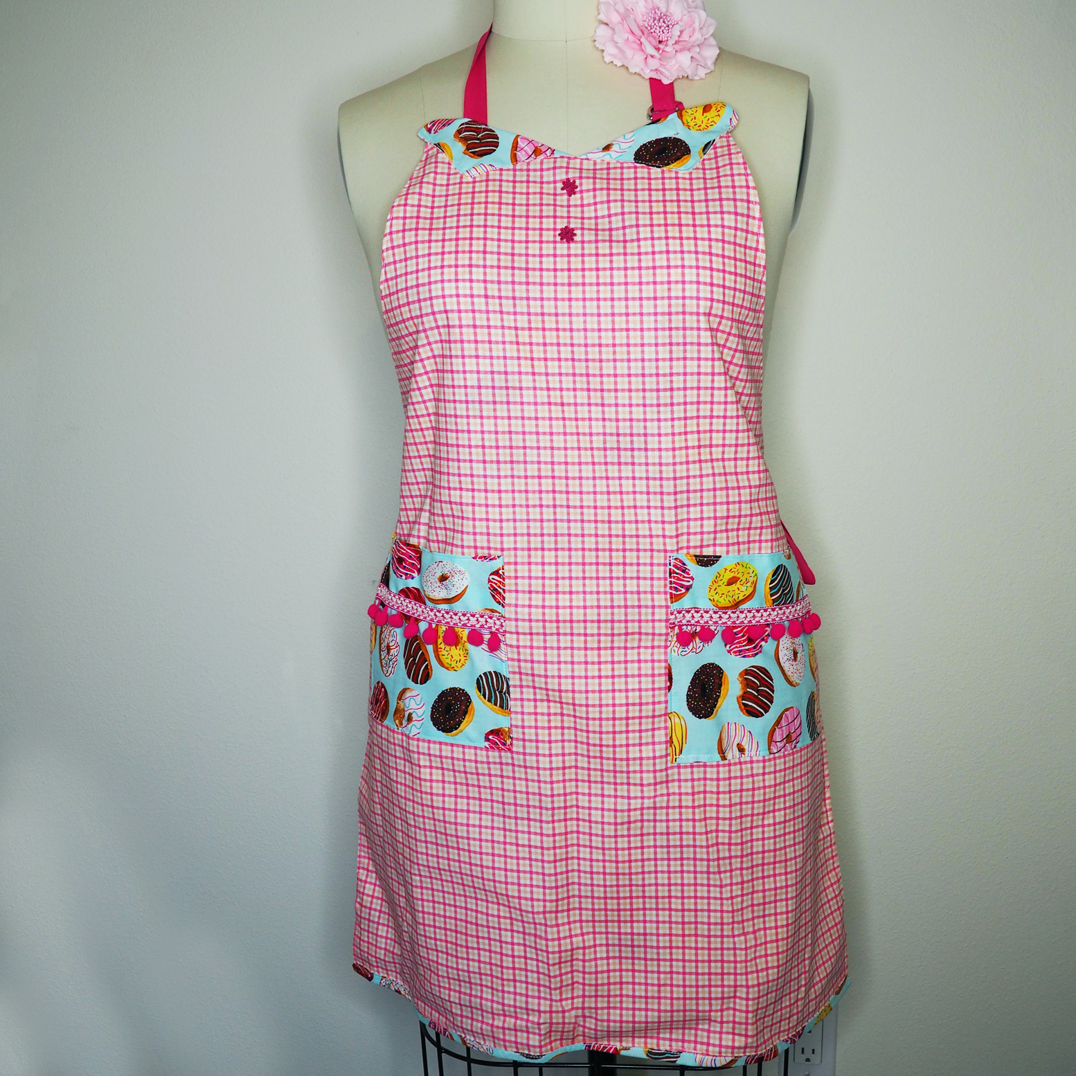 Delectable Doughnuts Reversible Apron