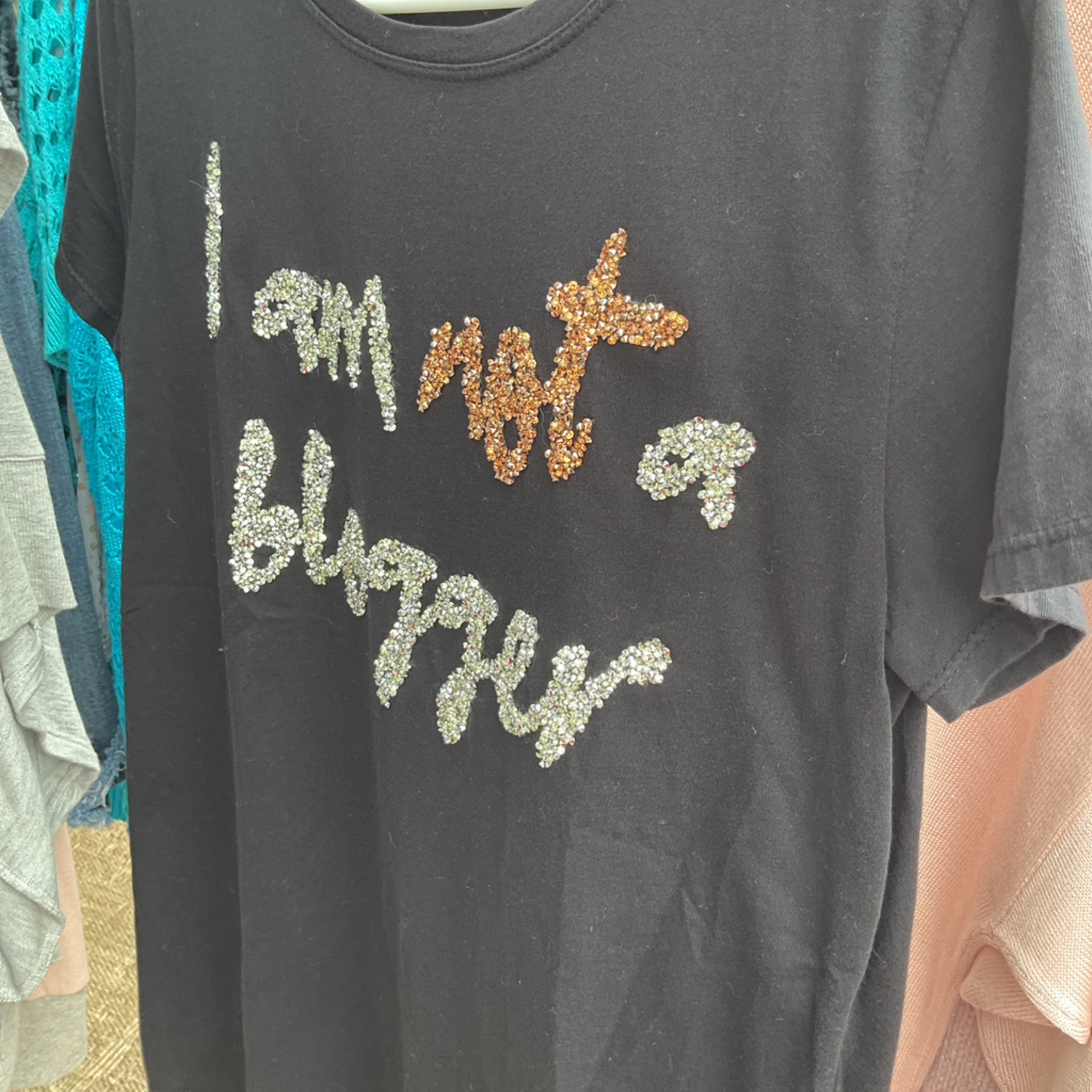 I'm Not A Blogger Tee (White or Black)