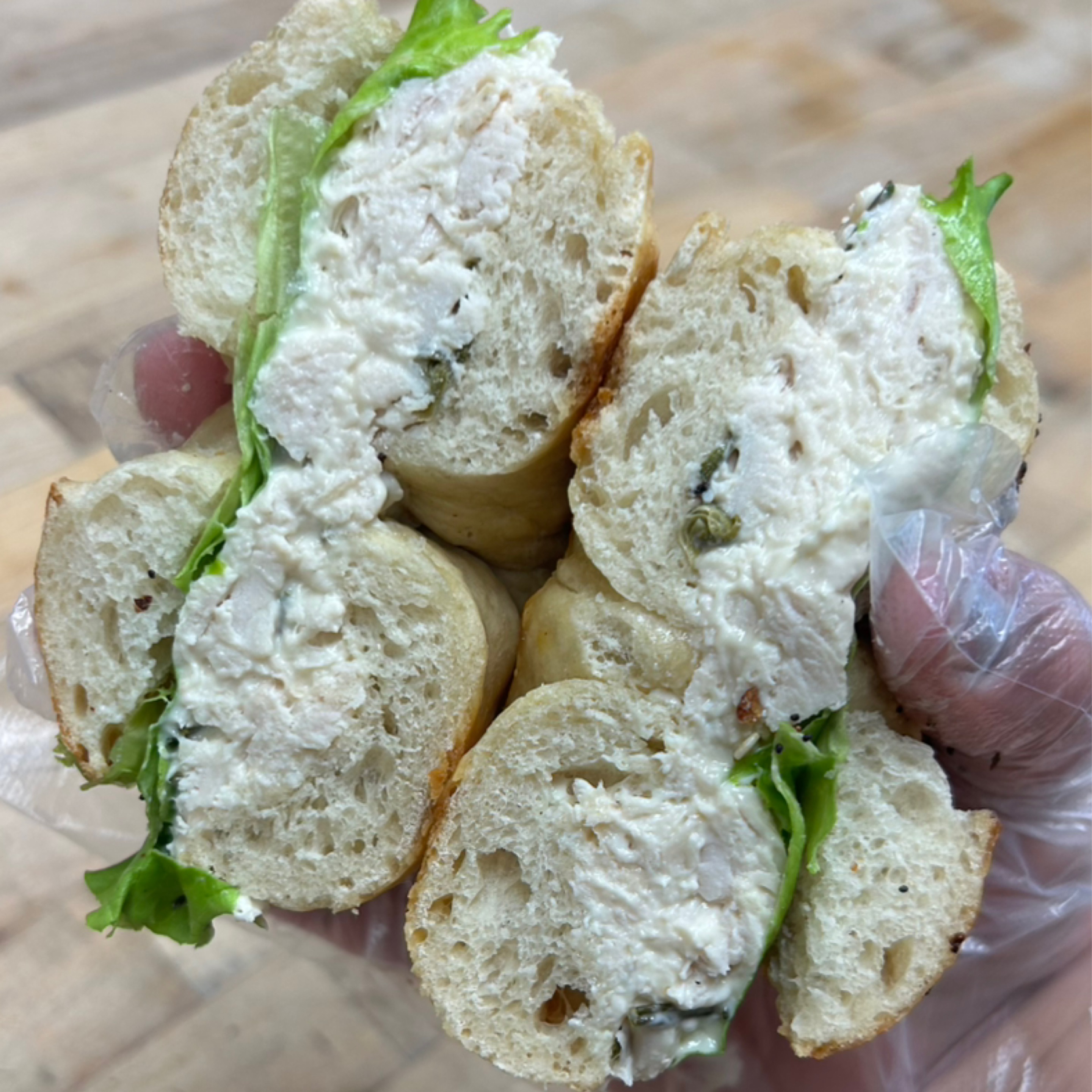 Chicken Salad Bagel