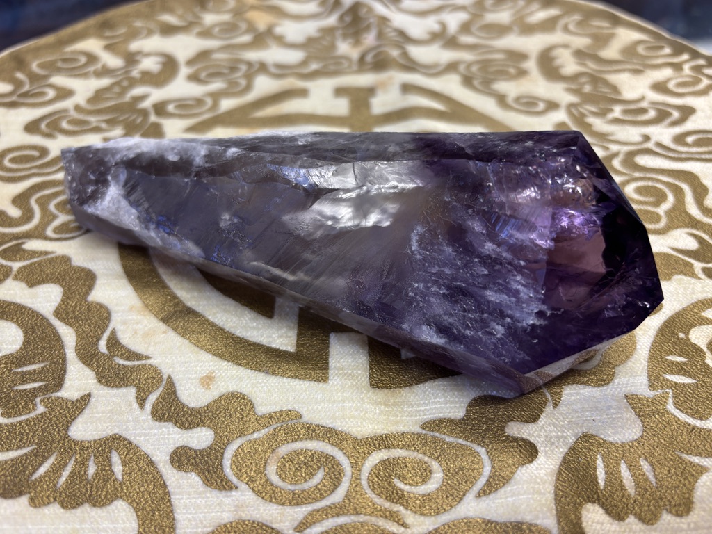 Amethyst Sphere-Bahia Amethyst-Dragontooth Amethyst with Rainbows