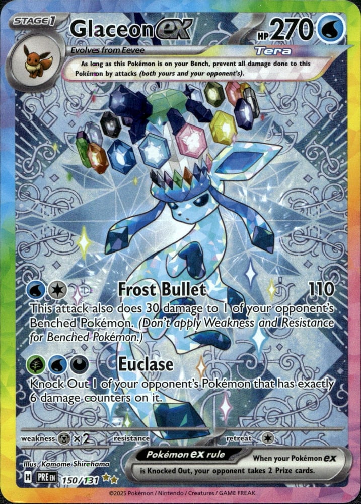 Glaceon ex - SV08.5 150/131
