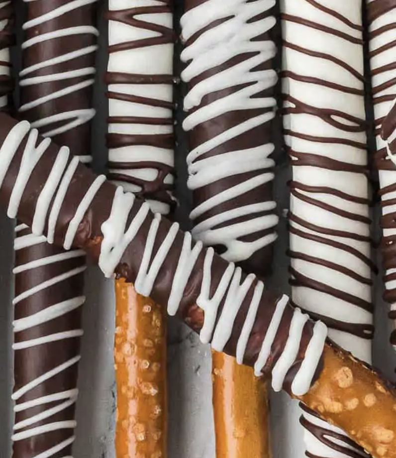 Hand Dipped Pretzels