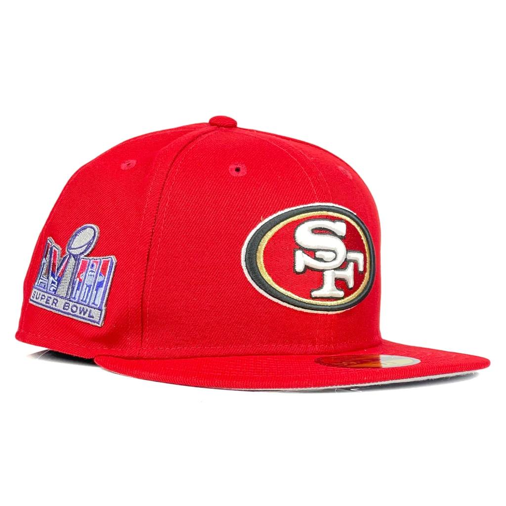 San Francisco 49ers Super Bowl LVIII New Era 59FIFTY Red Fitted Hat