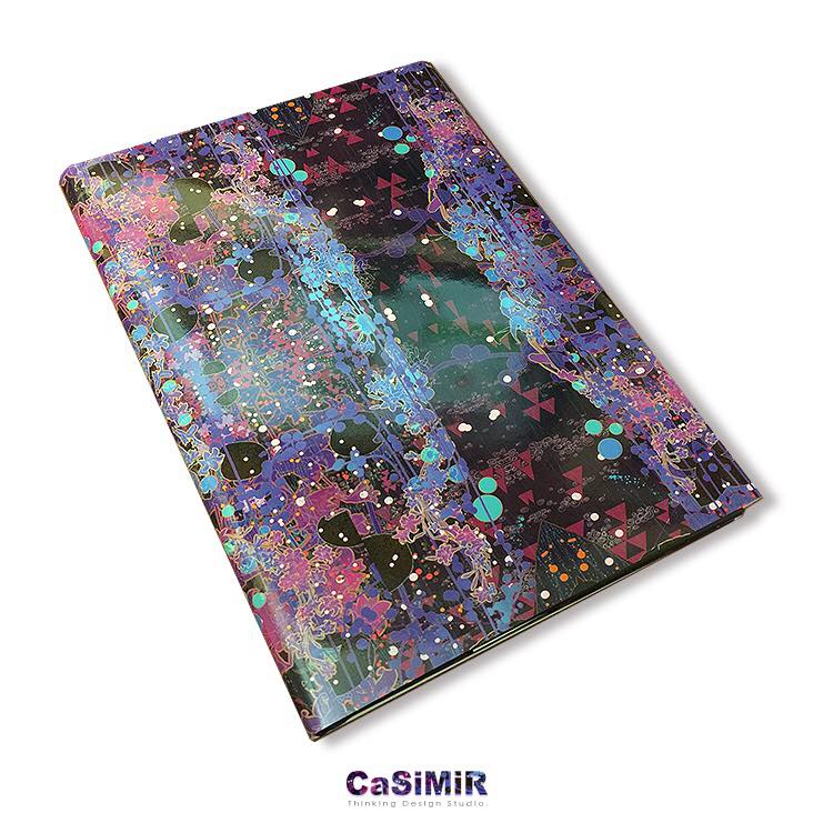 Casimir デザインノートブック(ムラサキ)