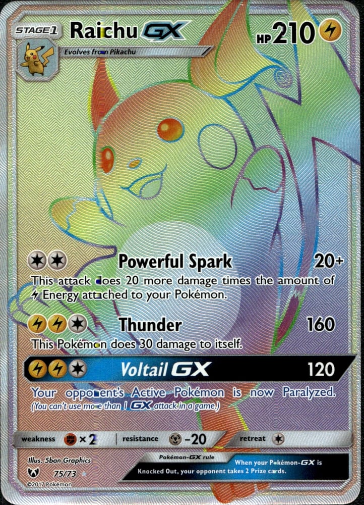 Raichu GX - SM3.5 75/73