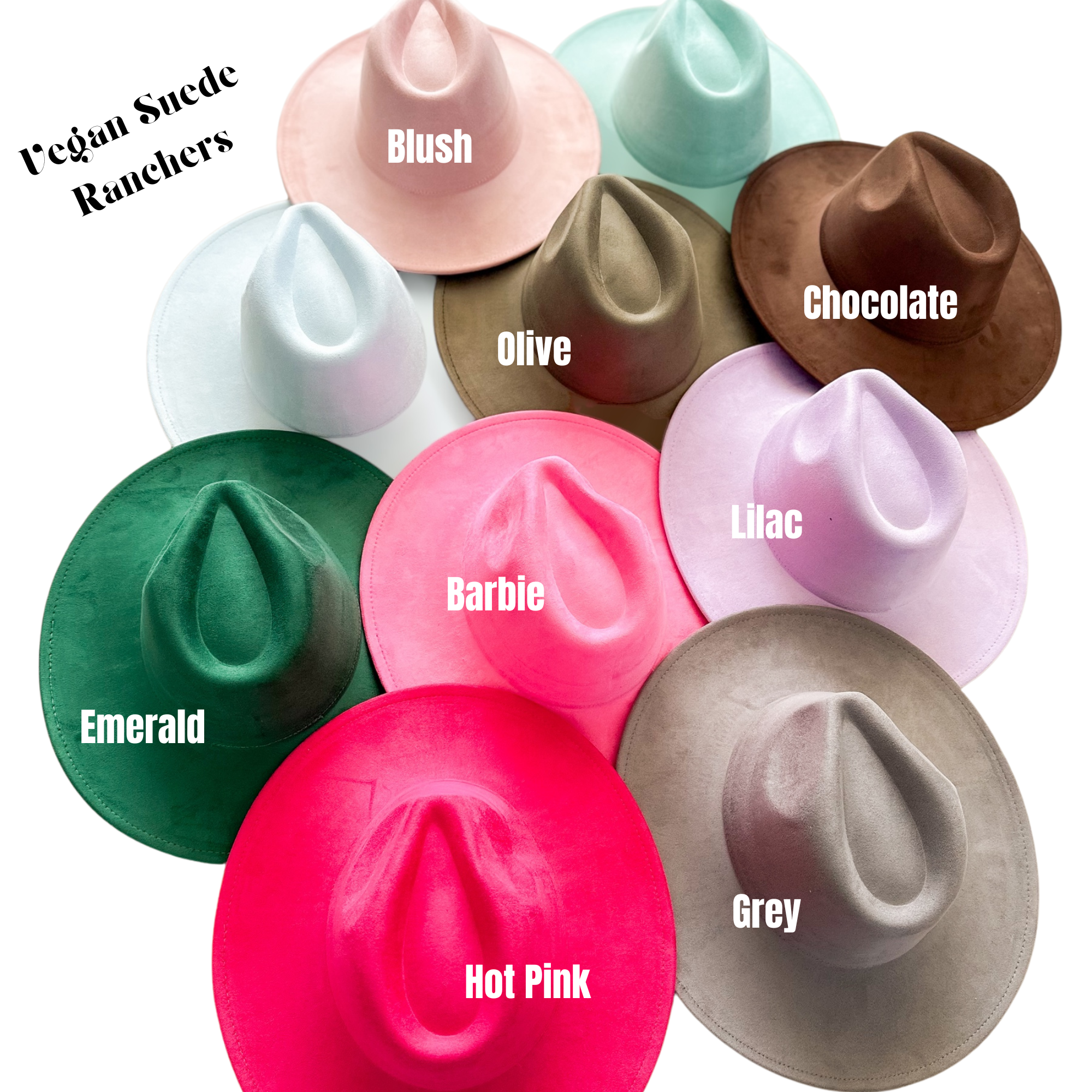 Consider How the Wild Flowers Grow Burned Western Hat