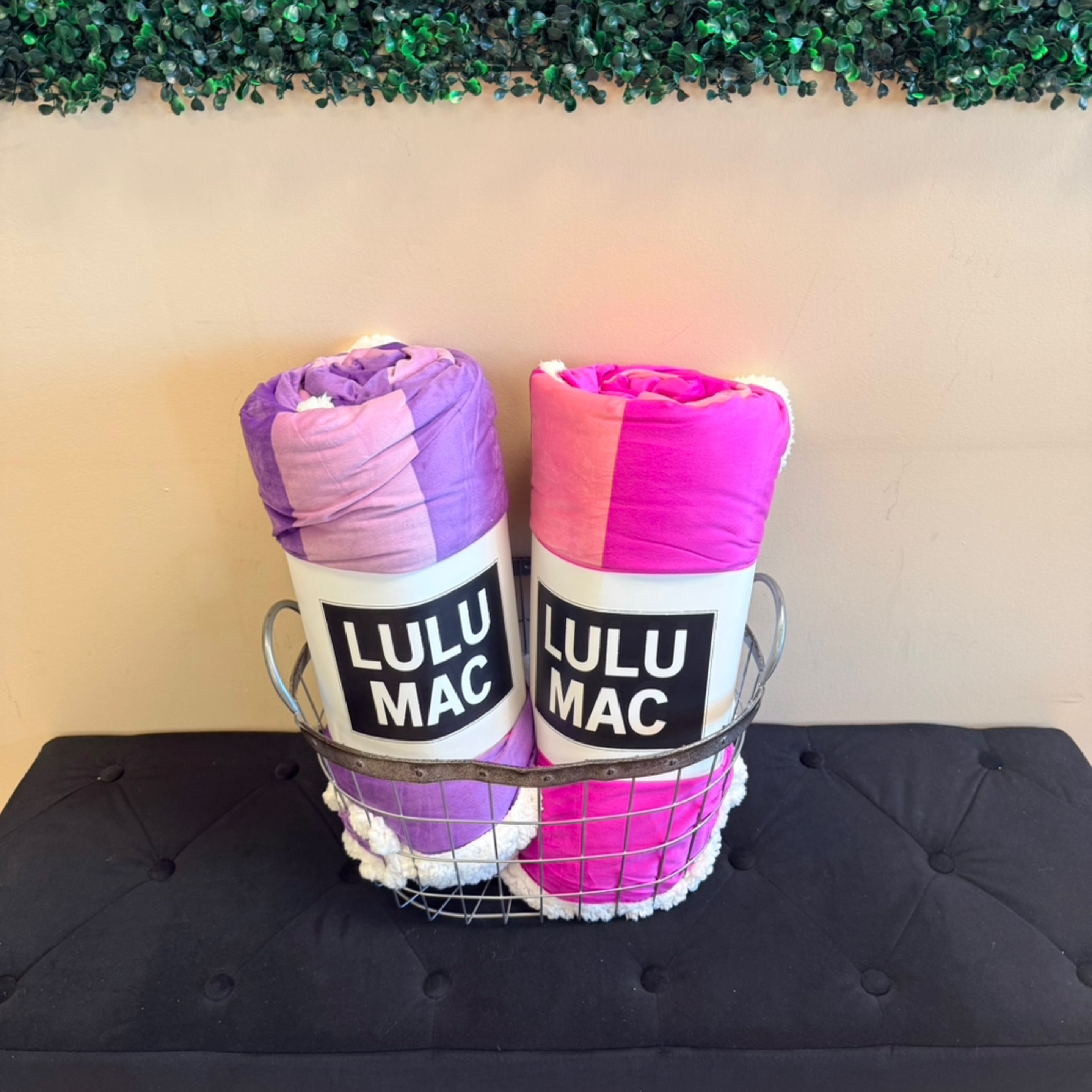 LuluMac plush blanket — Bama Tan boutique, Tuscaloosa AL
