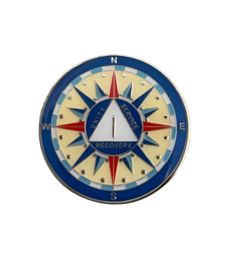 Compass Anniversary Medallion