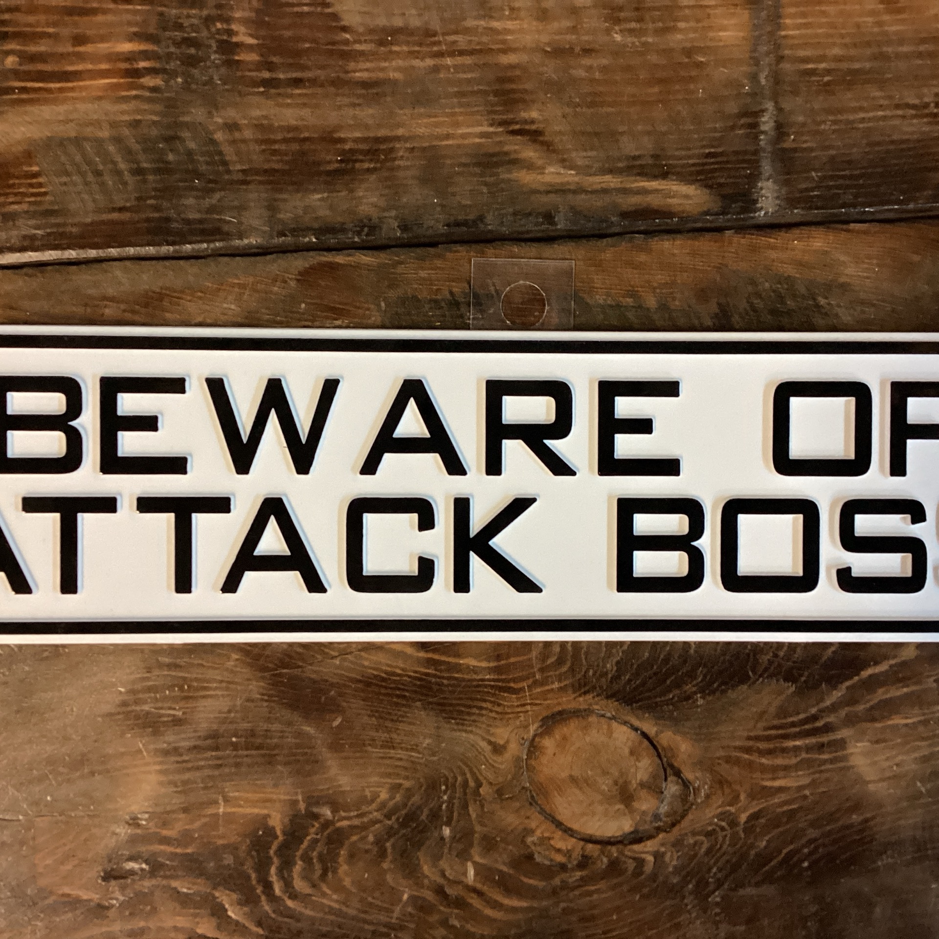 Beware of Attack Boss