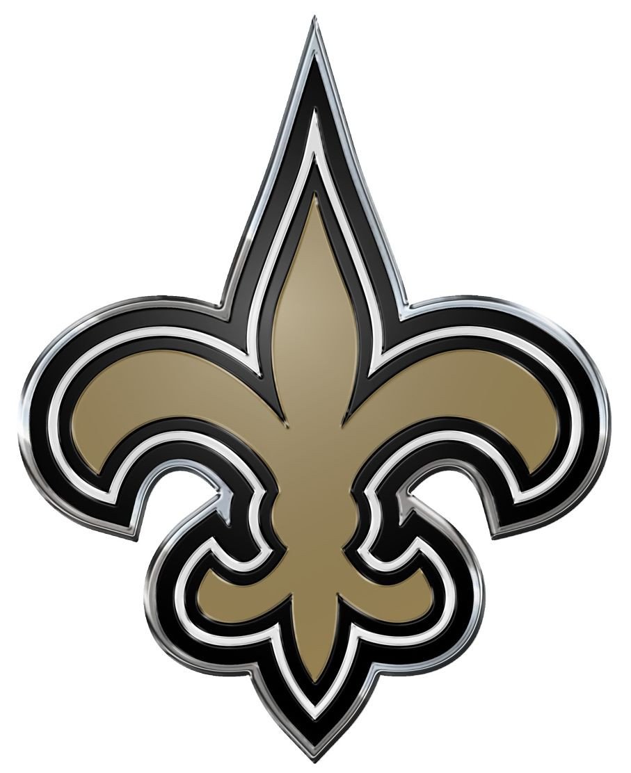 New Orleans Saints Color Auto Emblem