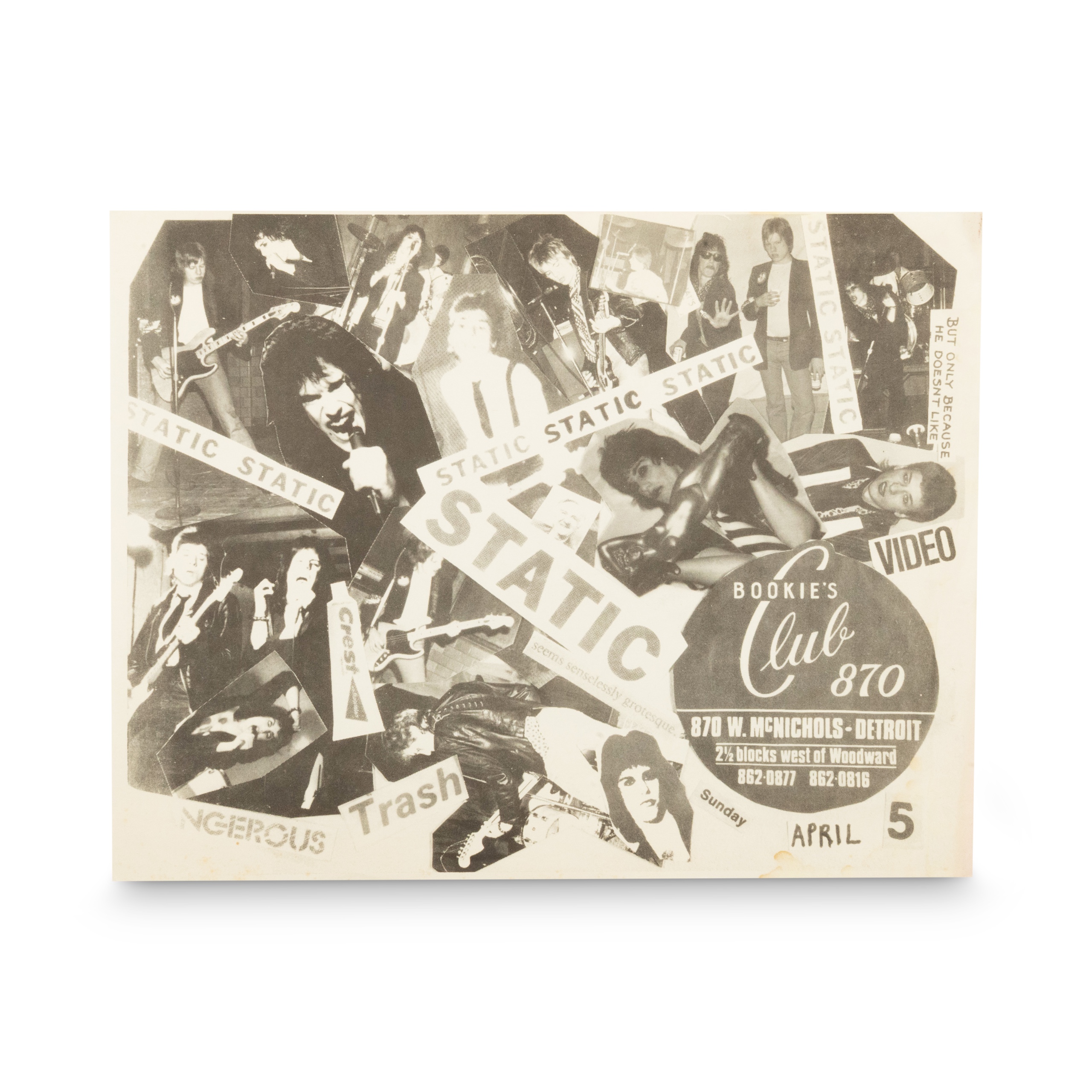 Static -- circa 1980 [Handbill]