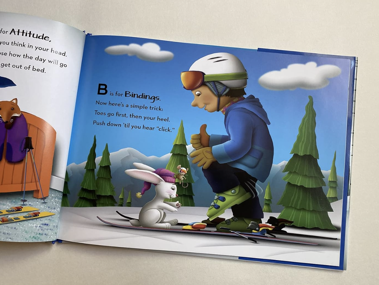 A-B-Skis: An alphabet book about the magical world of skiing