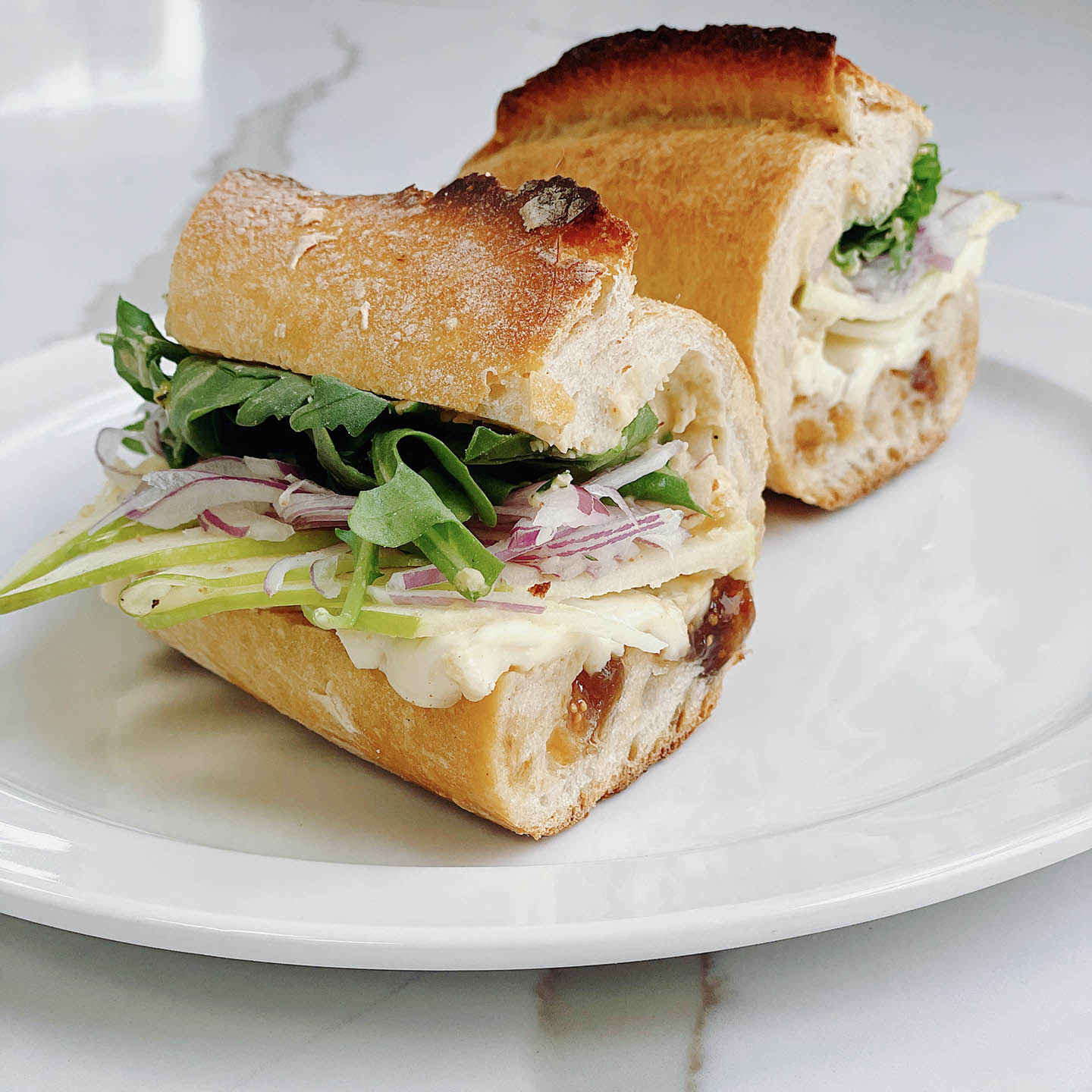 Brie & fig sandwich