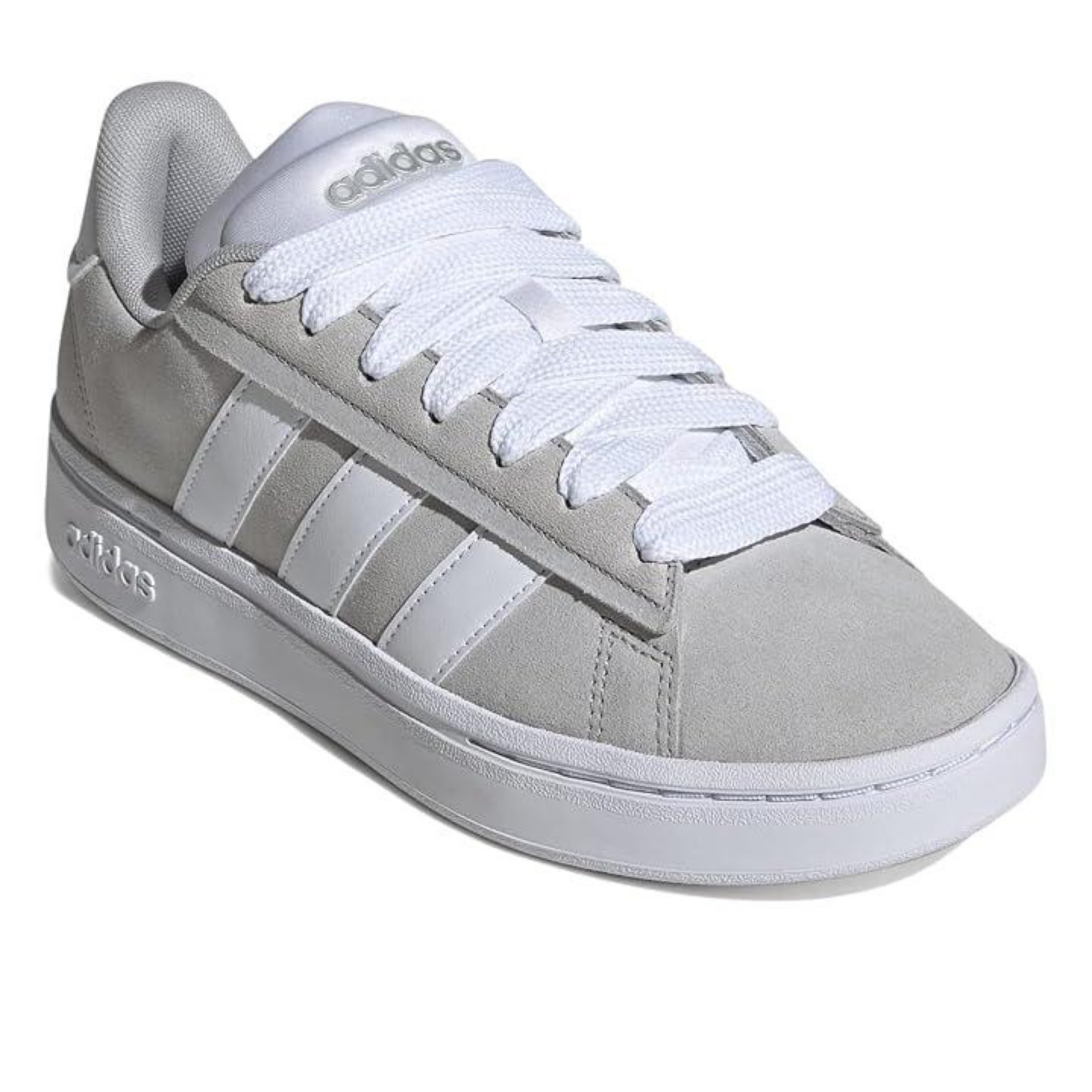 Adidas Grand Court Alpha 00S (Grey/White/Silver)