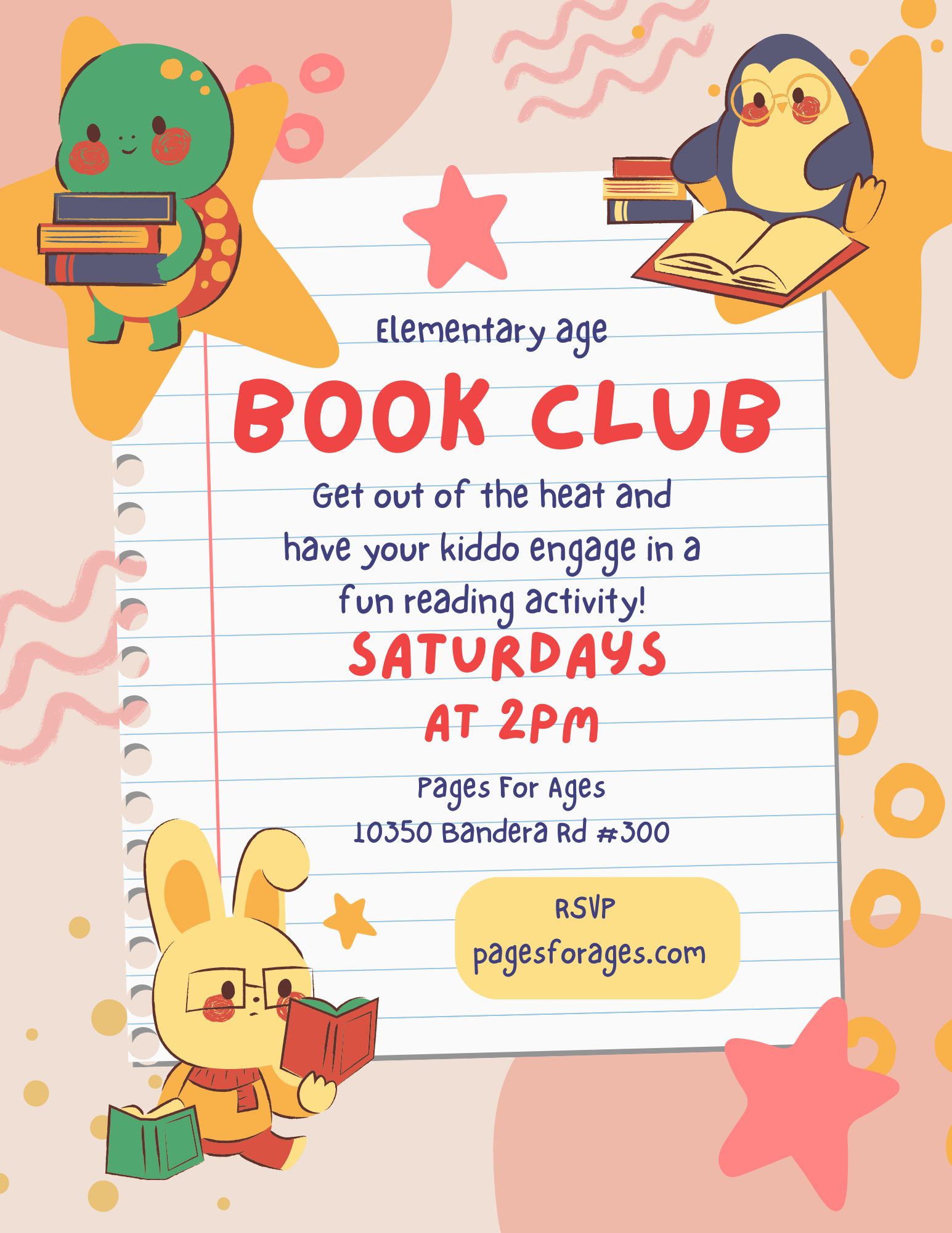Elementary Age Book Club