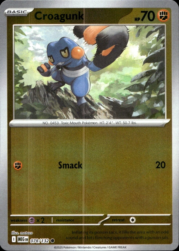 Croagunk - ME01 78/132