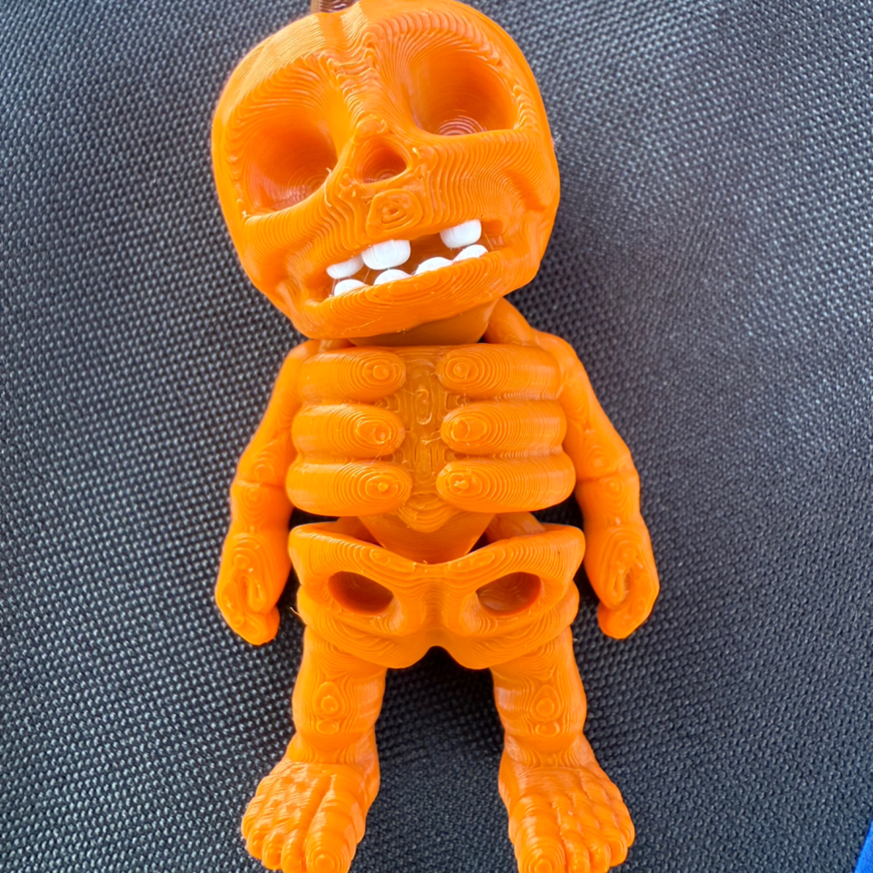 Mini pumkin skeleton