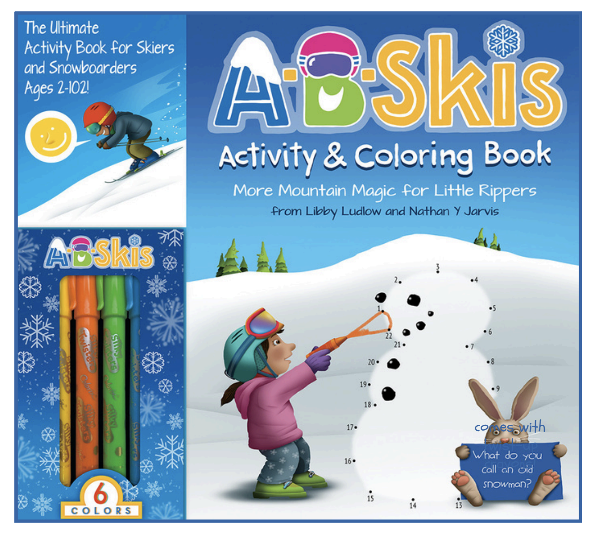 A-B-Skis Activity & Coloring Book