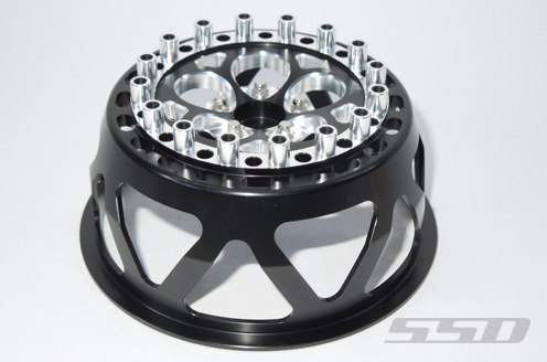 5 Hole LW Rear 2.2"/3.0" Main Wheels Black