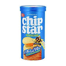 YBC Japan Chip Star Chips Soy Sauce Butter 1.58oz 8 ct