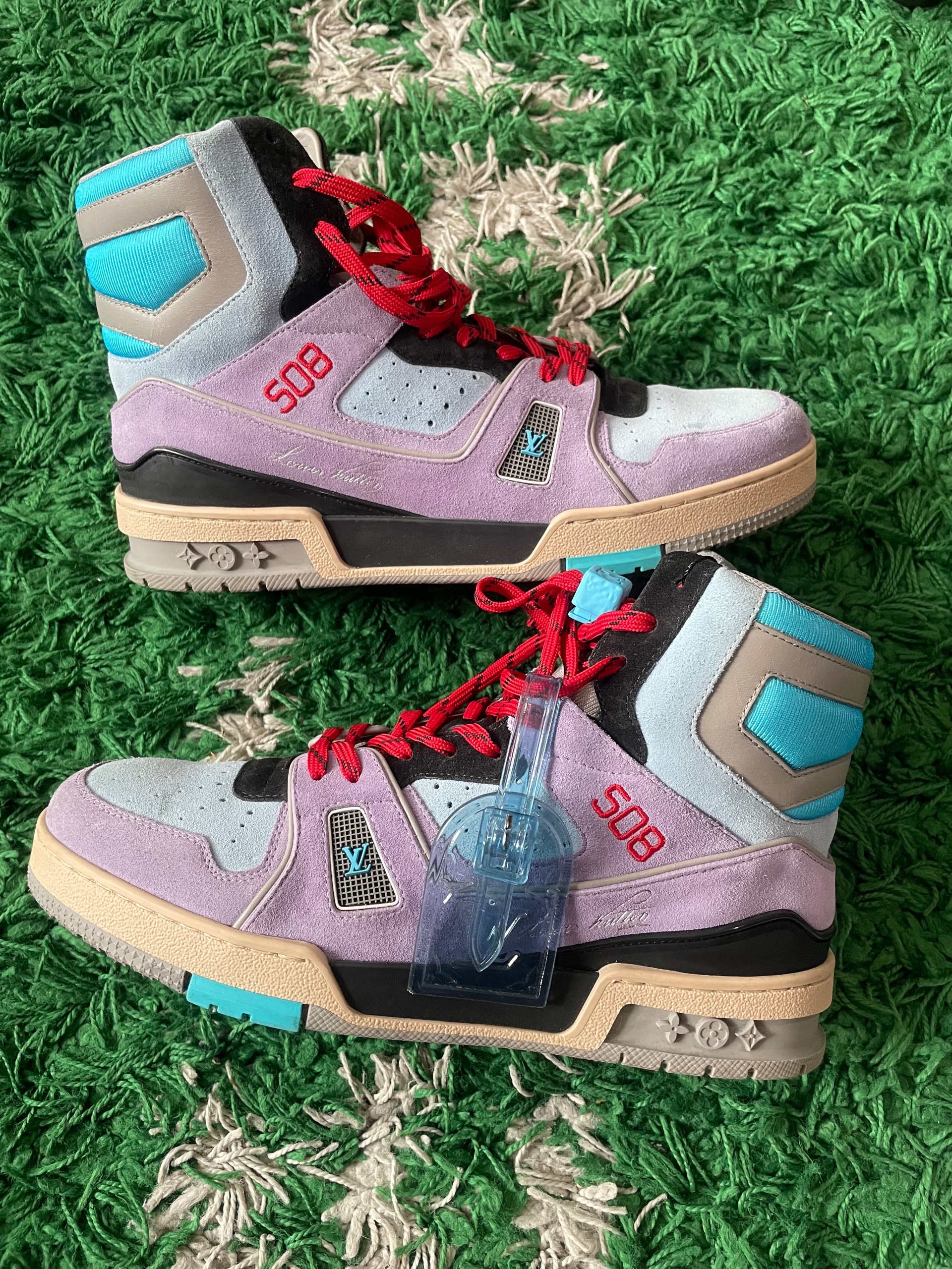 Louis Vuitton vigil abloom 508 trainer sneaker boot size 7 (used)
