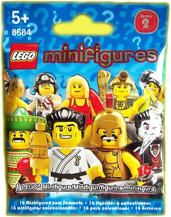8684-1 Minifigure, Series 2 (Complete Random Set of 1 Minifigure)