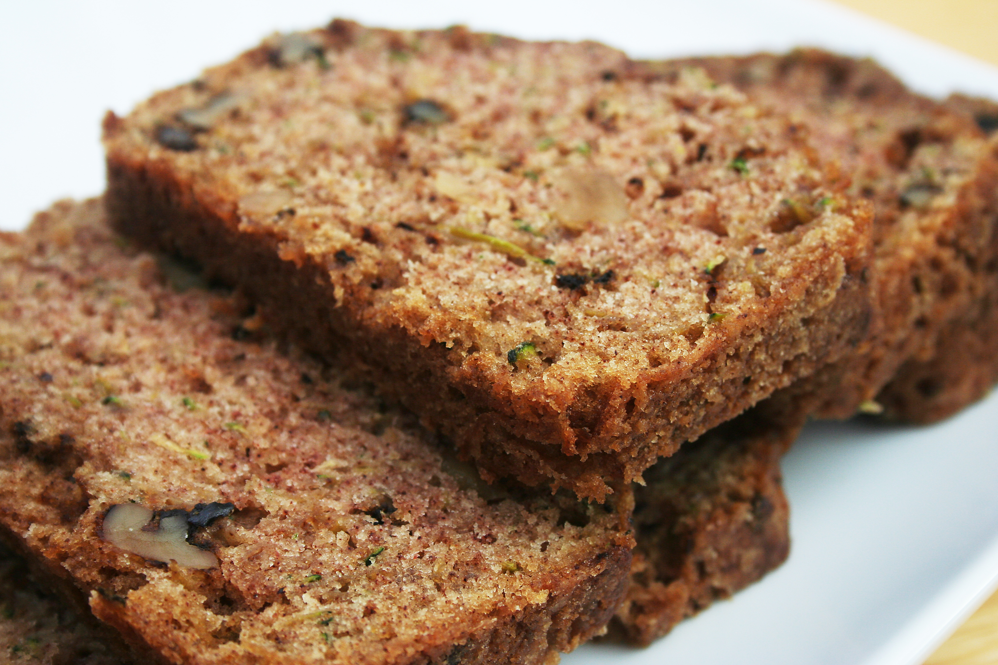 SWEET ZUCCHINI & WALNUT BREAD