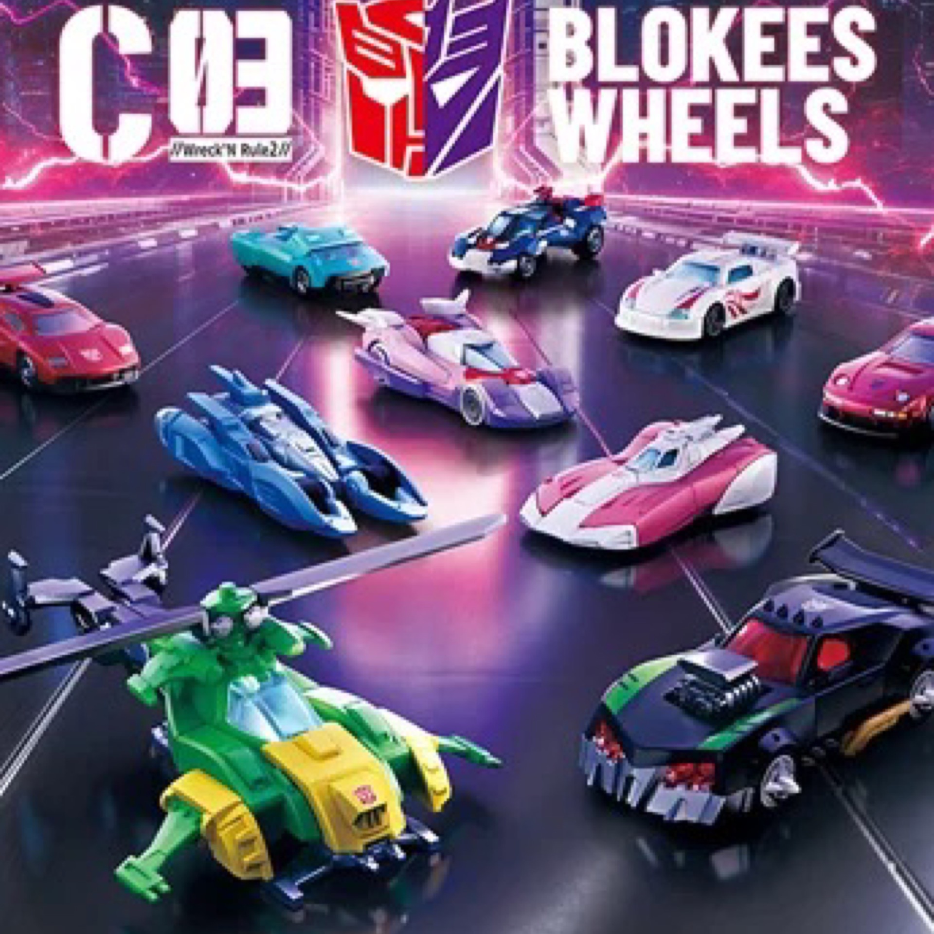 Blokees Wheels - Transformers - C03 Wreck ’N Rule
