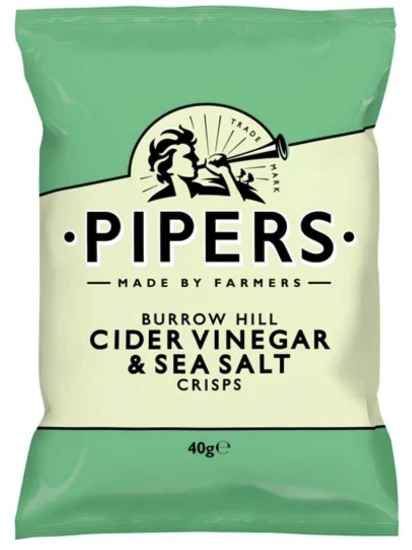 Pipers Salt & Vinegar Crisps