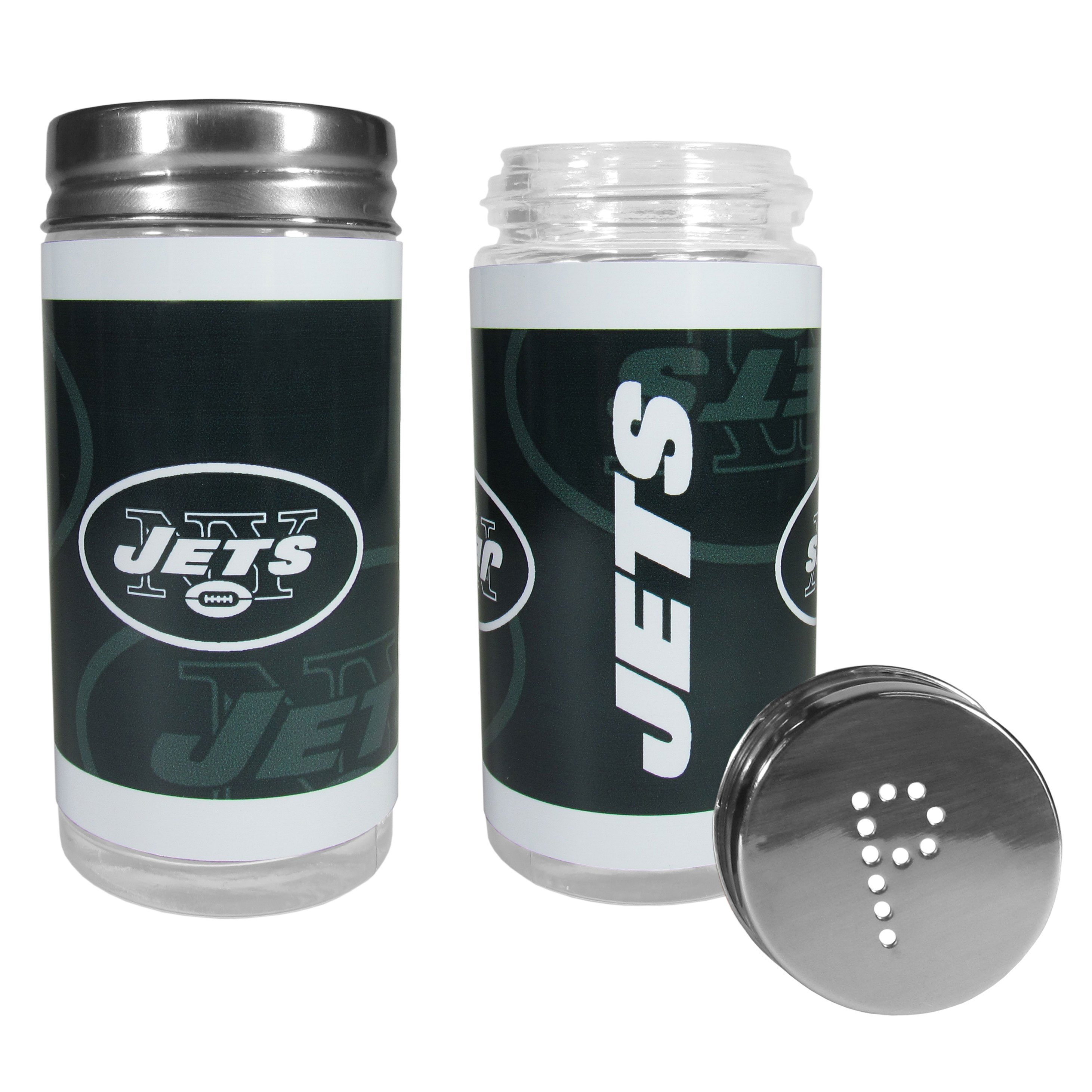 New York Jets Salt and Pepper Shakers