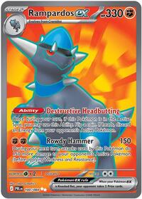 Rampardos ex - 100/084 Ultra Rare NM