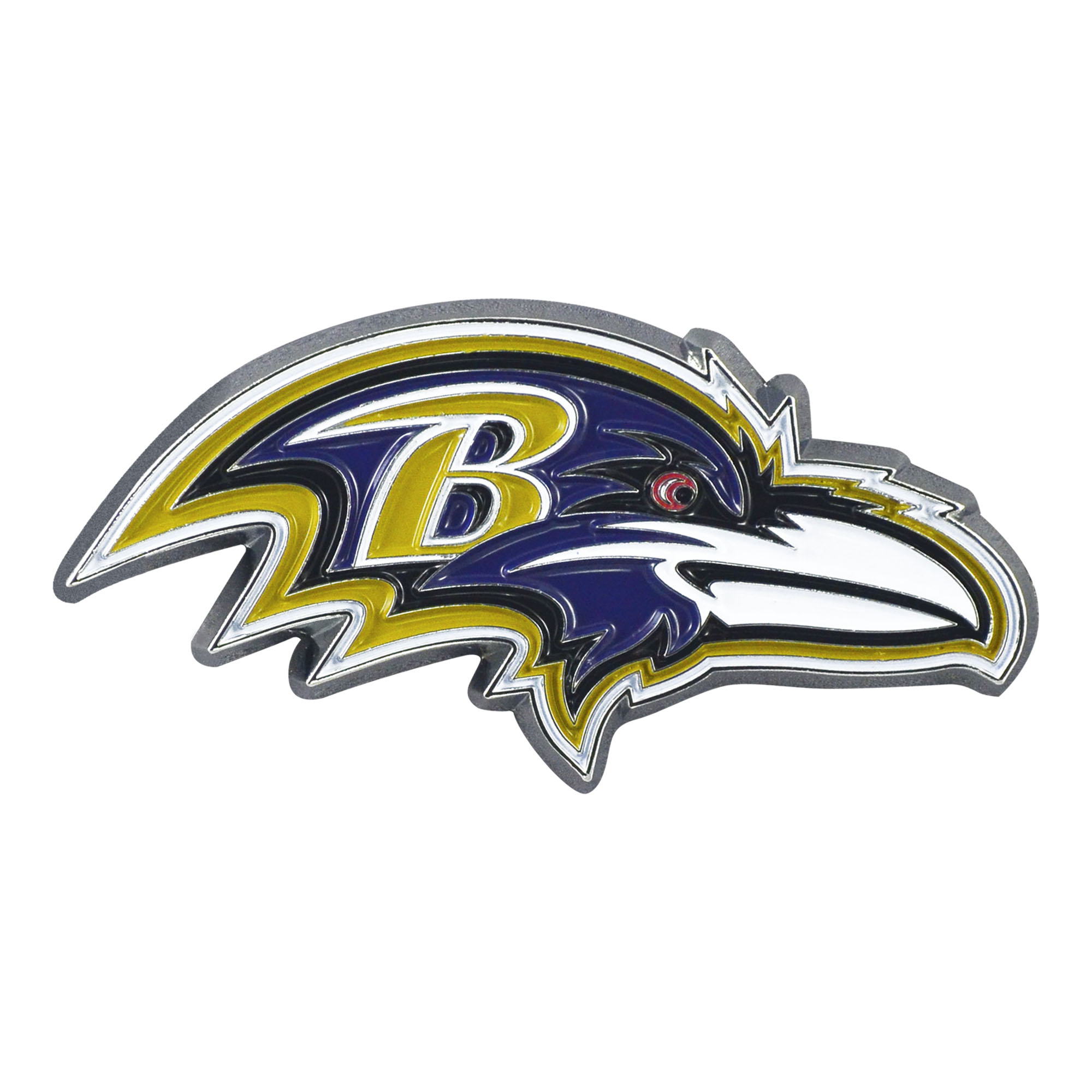 Baltimore Ravens Color Auto Emblem