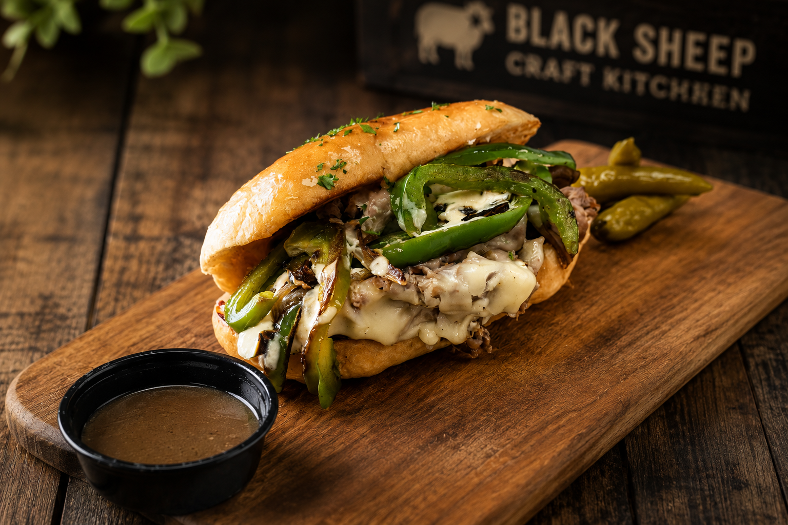 Philly Cheesesteak Sandwich