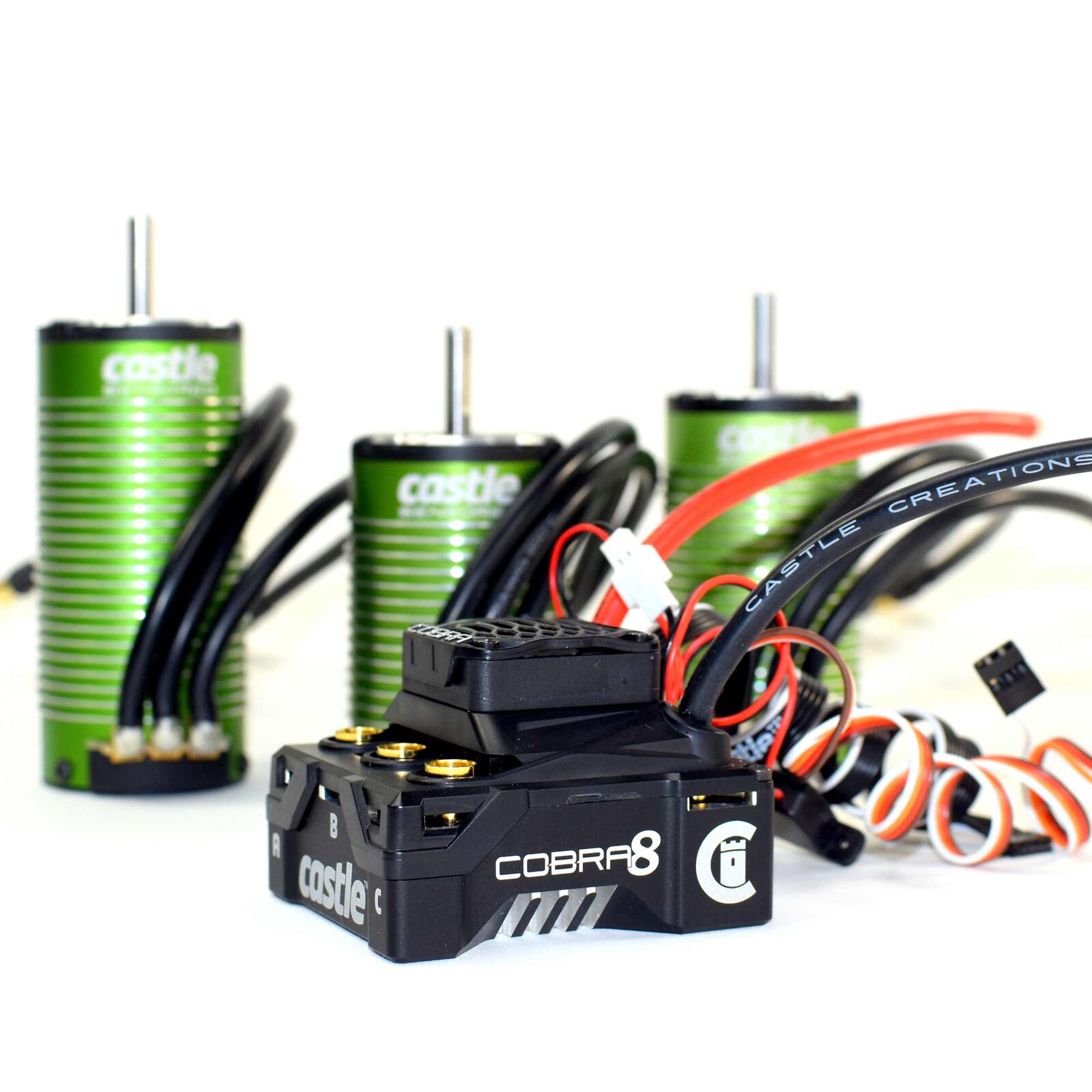 Cobra 8 25.2 ESC with 1512-2650Kv Sensored Motor 010-0172-02