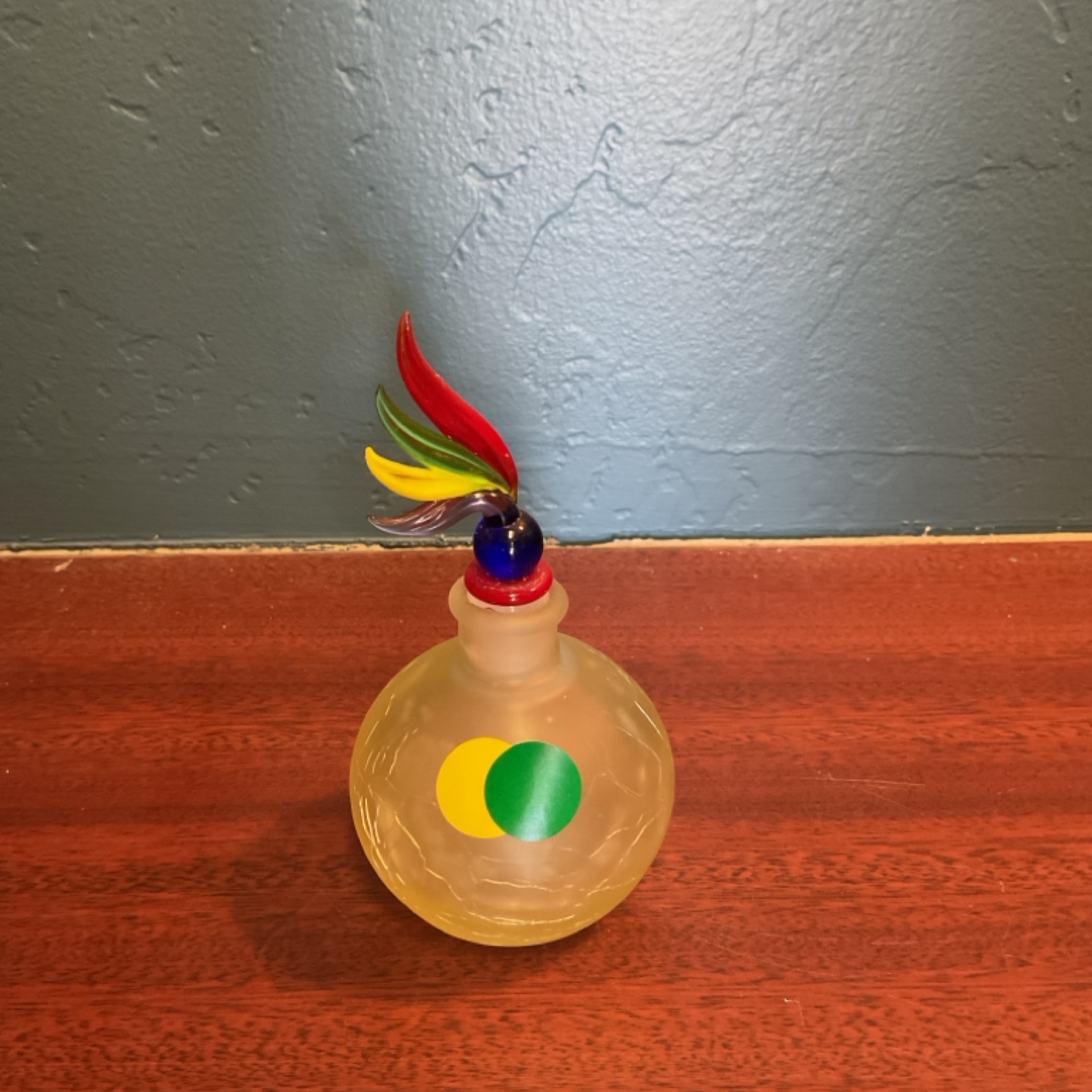 Frosted Glass Perfume Bottle