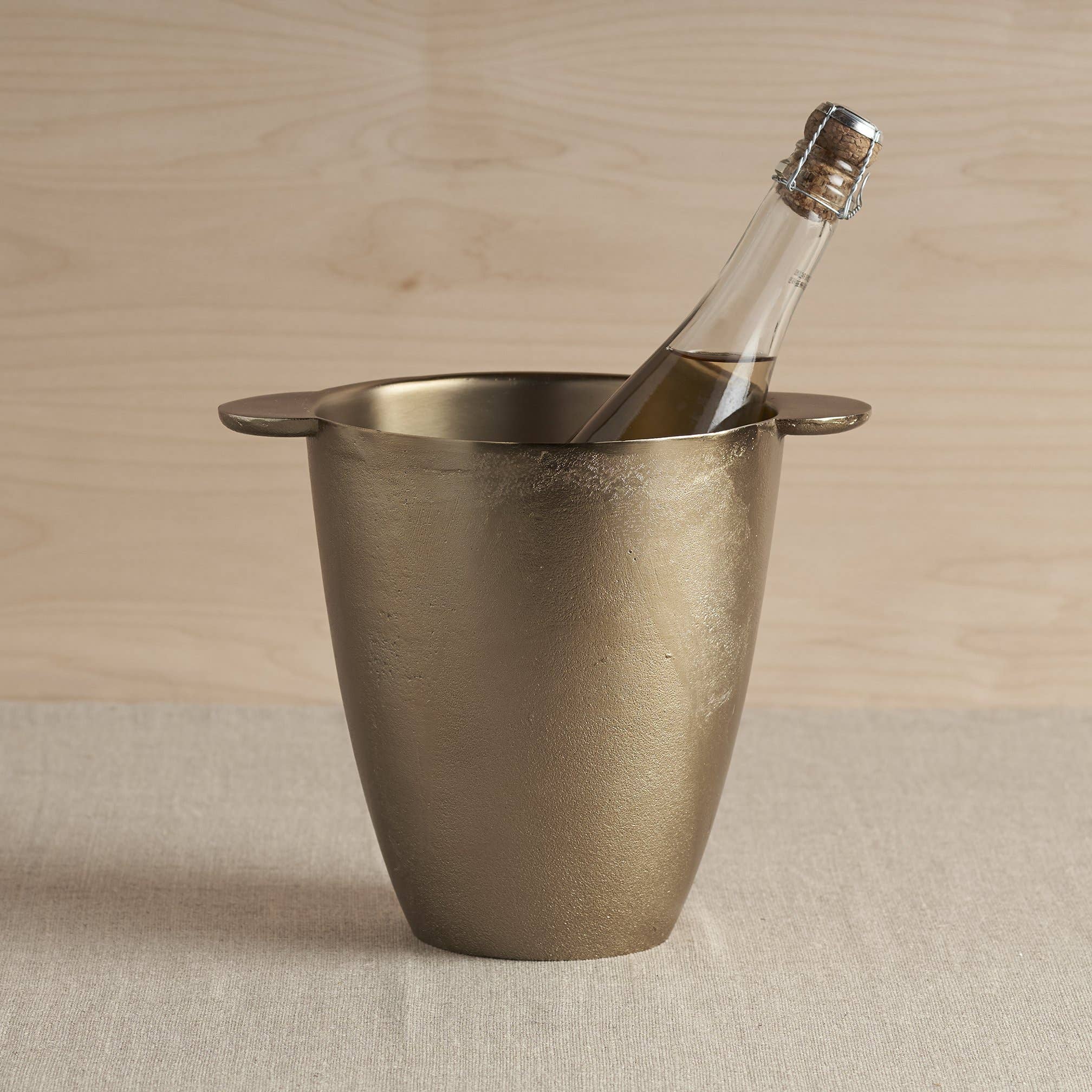 Antique Brass Wine Chiller - default