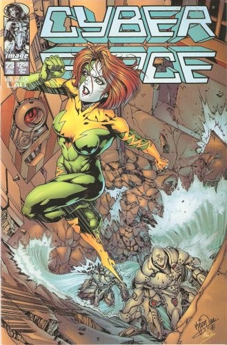 Image Cyber Force #23 June 1996