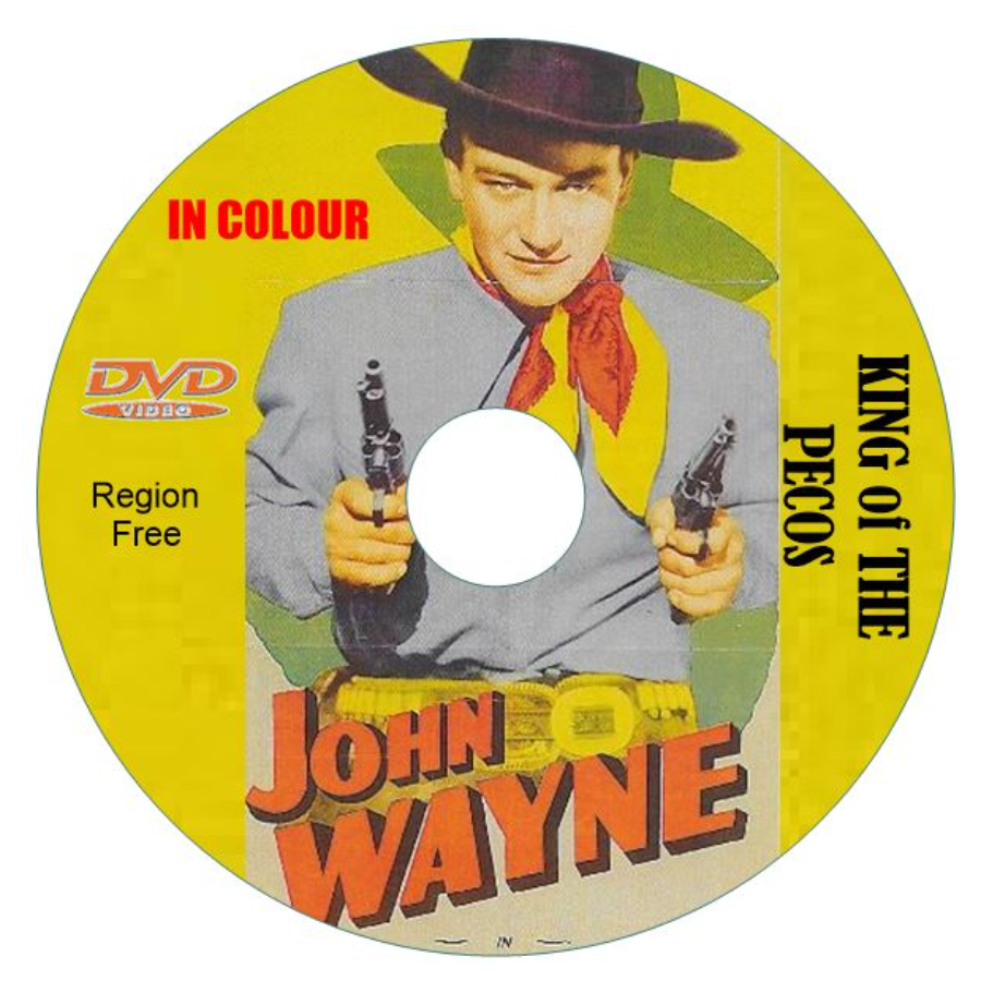 King of The Pecos. John Wayne in Color, DVD