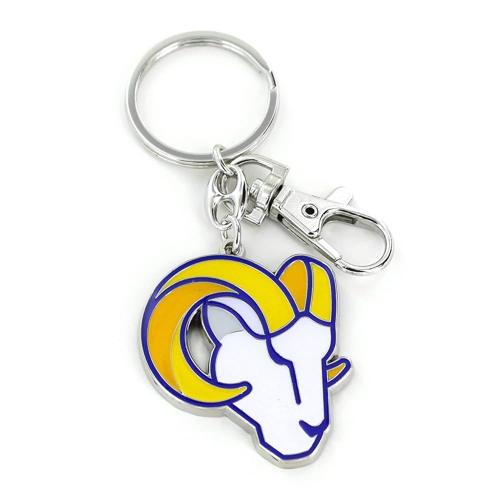 Los Angeles Rams Mojo Chrome Keychain