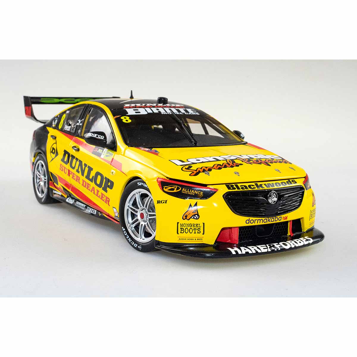 Model Cars Nick Percat 2020 BP Ultimate Sydney SuperSprint Race 8 Winner Brad Jones Racing Holden ZB Commodore #8 Biante