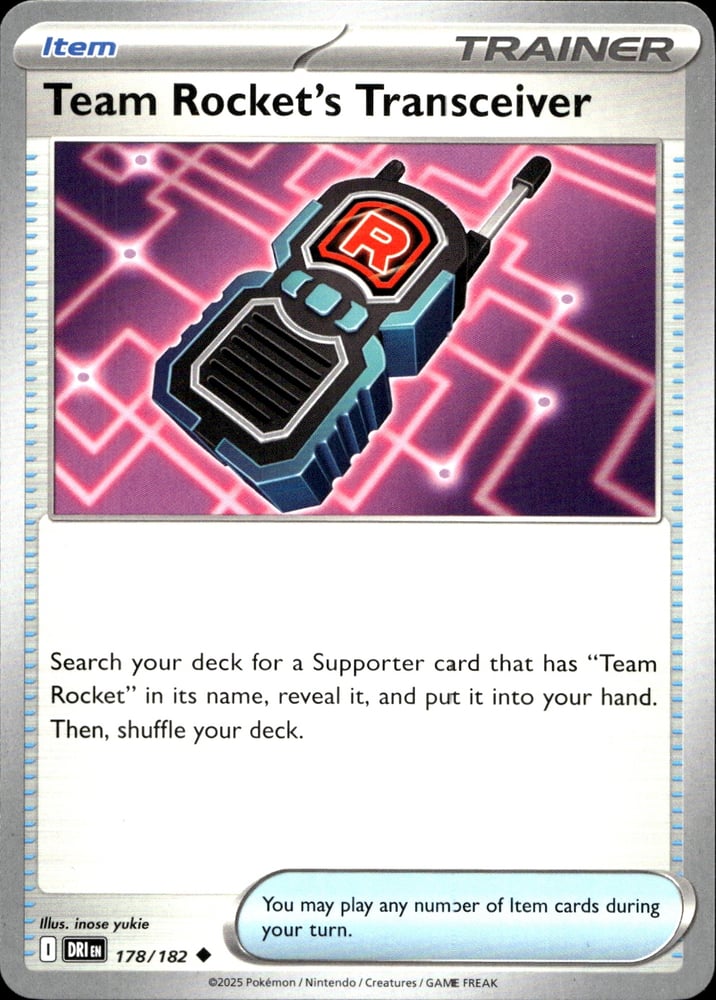 Team Rocket's Transceiver - SV10 178/182