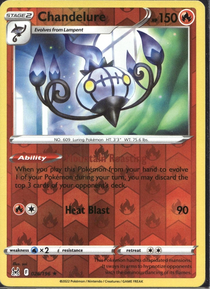 Chandelure - SWSH11 26/196