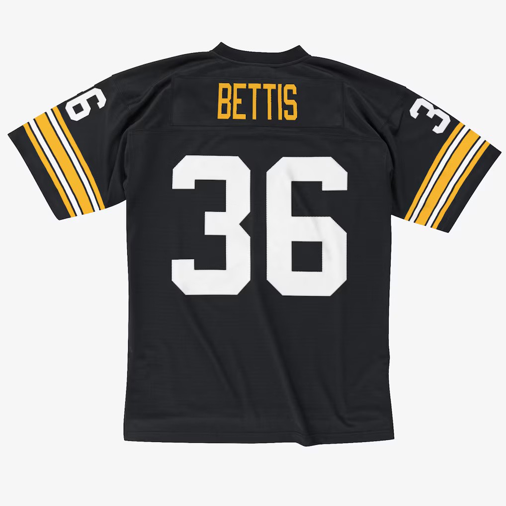 Pittsburgh Steelers 1996 Jerome Bettis #36 Black Mitchell and Ness Jersey