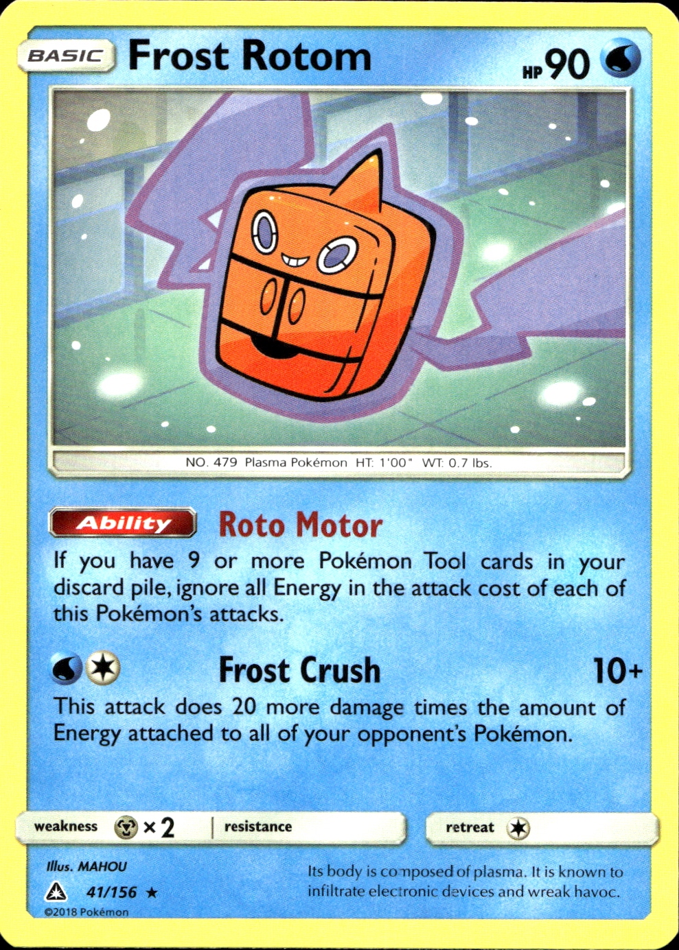Frost Rotom - SM5 41
