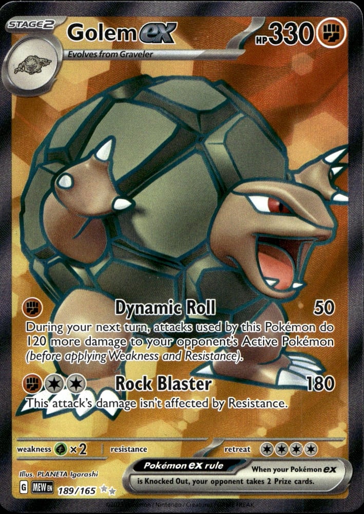 Golem ex - SV03.5 189/165