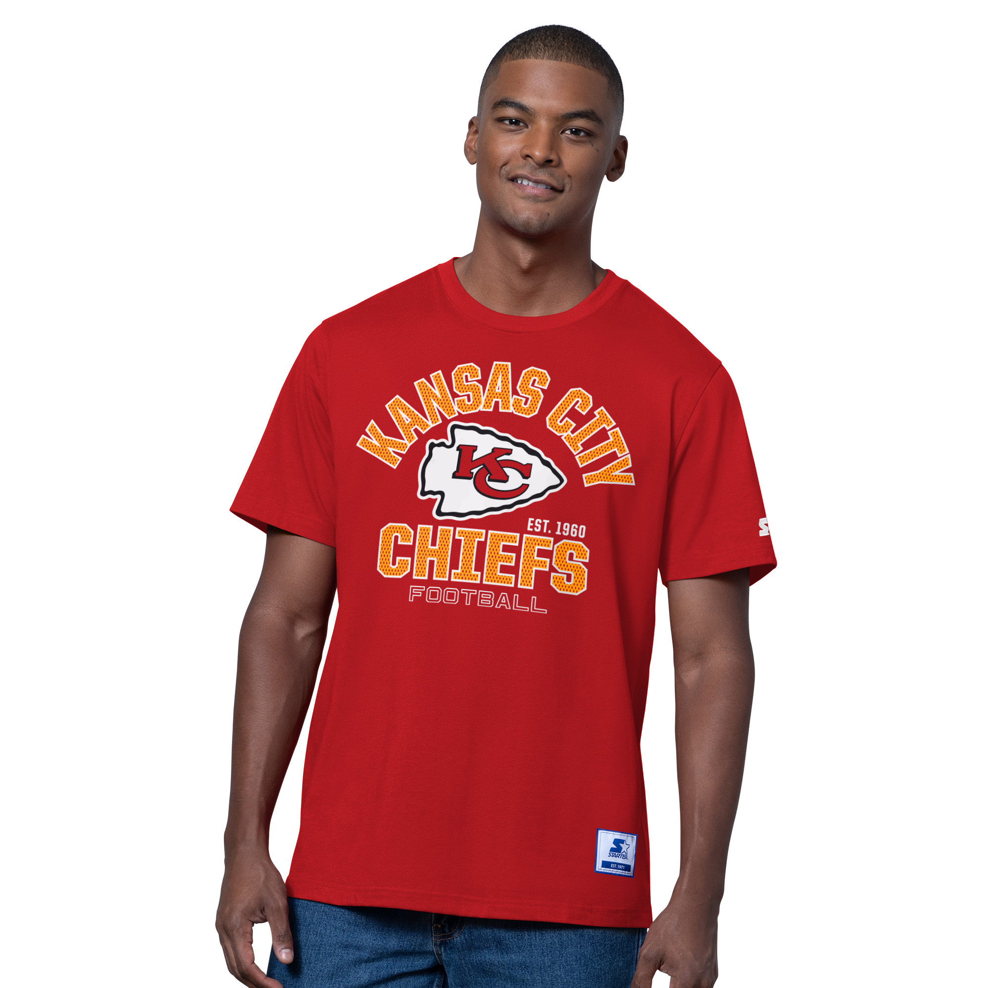 Kansas City Chiefs Red Starter Sideline Arch Shirt