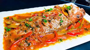 Steamed Red Snapper