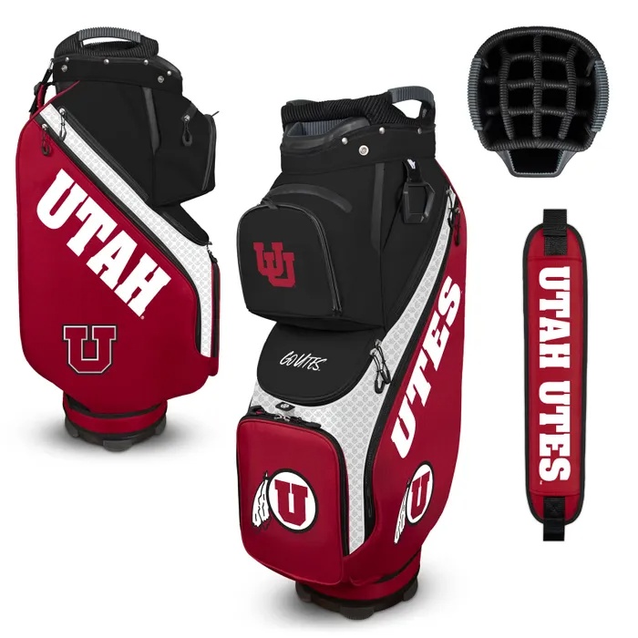Utah Utes Premier Clubhouse Cooler Golf Cart Bag