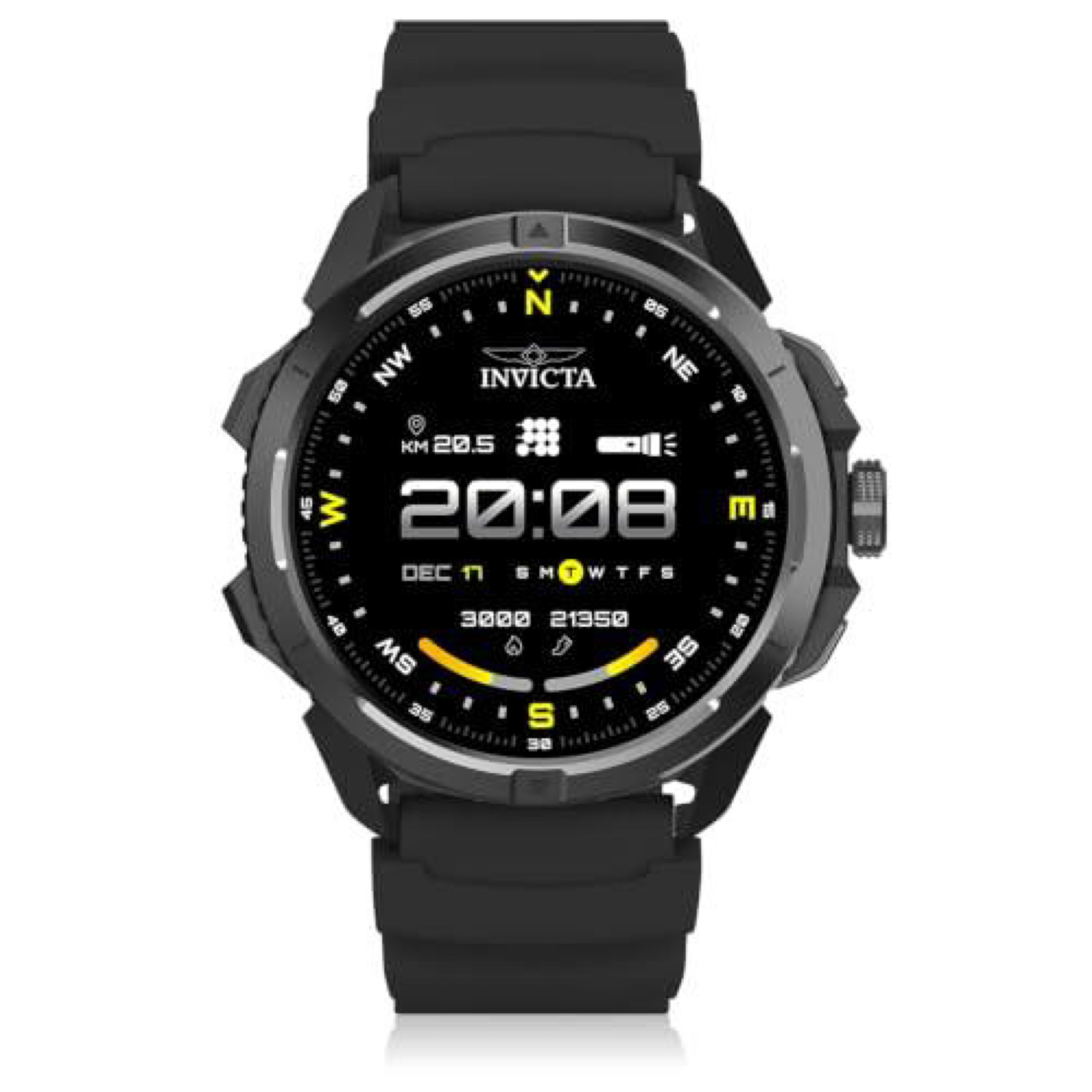 Invicta I-TECH-009 Pro Digital Smartwatch (Black)  