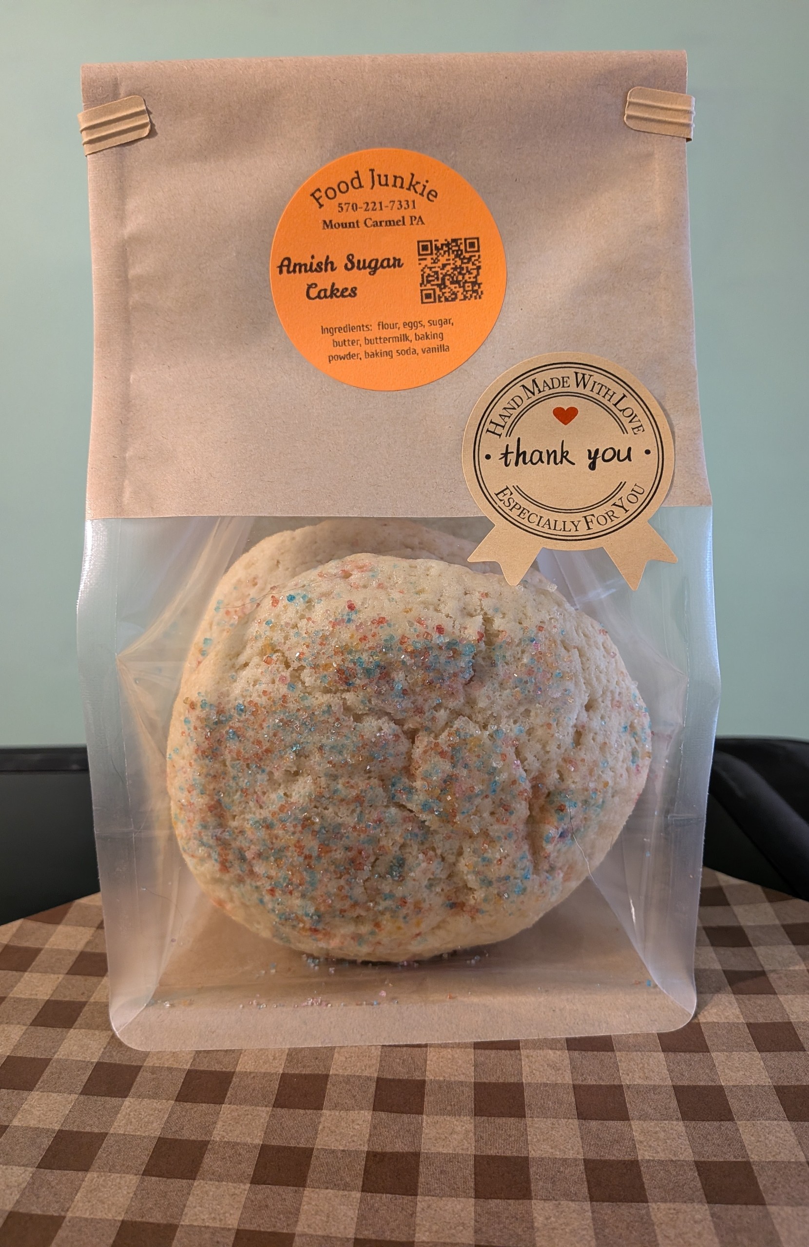 Photo of Amish Sugar Cakes (cookie) 6 PACK